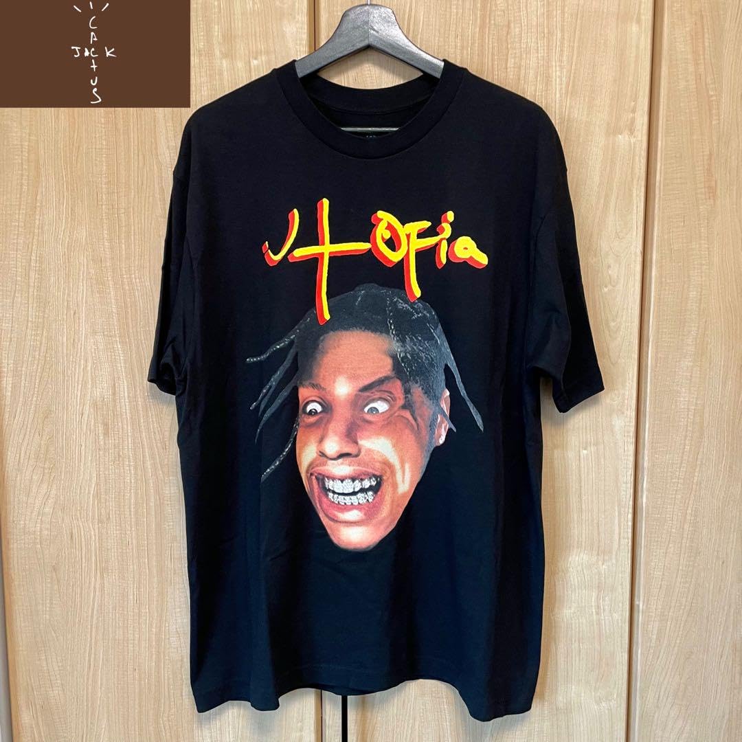 Amazon.co.jp: Cactus Jack Tシャツ Lサイズ Travis Scott